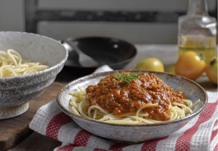 Spaghettis, sauce bolognaise à la mijoteuse - Je Cuisine